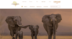 Desktop Screenshot of africantravelinc.com